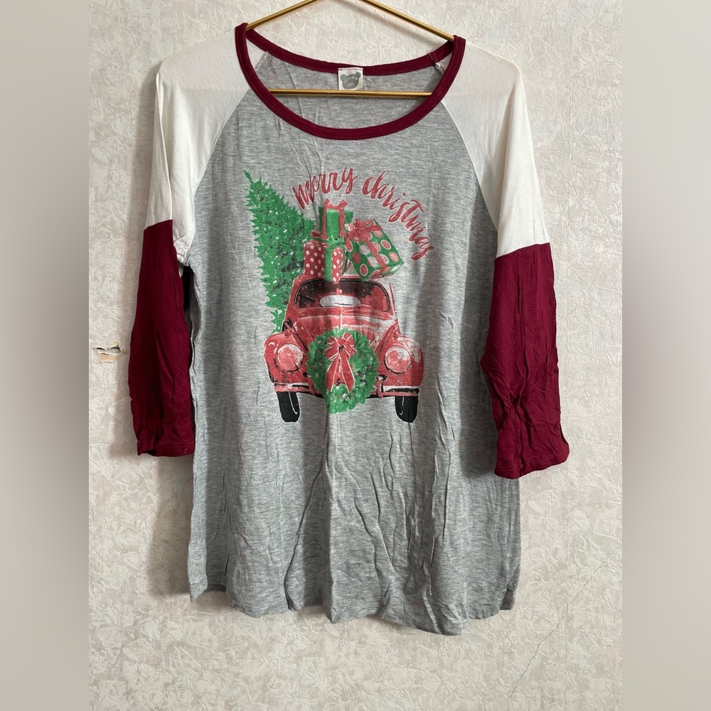 Color Bear women's 2XL Christmas top
